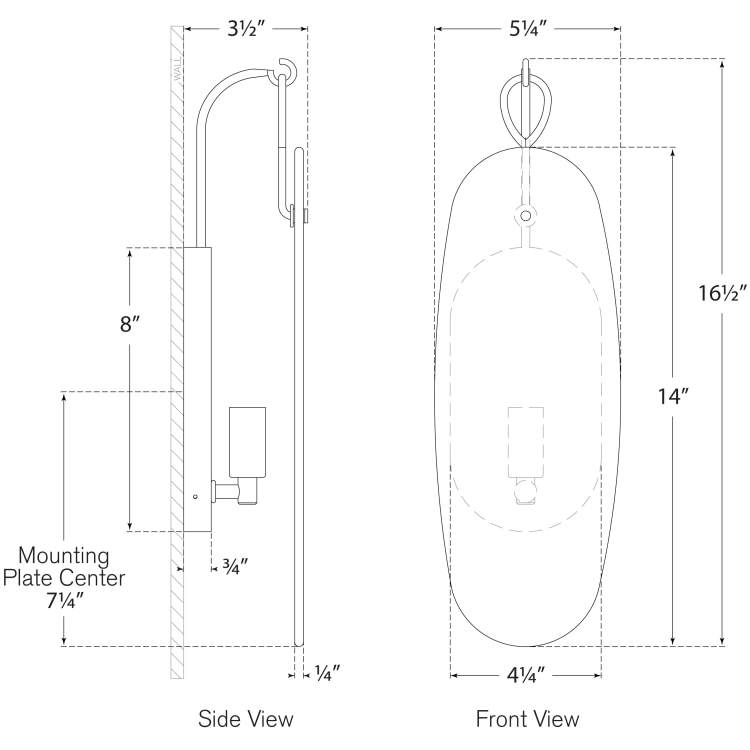 Cora Small Wall Dimensions