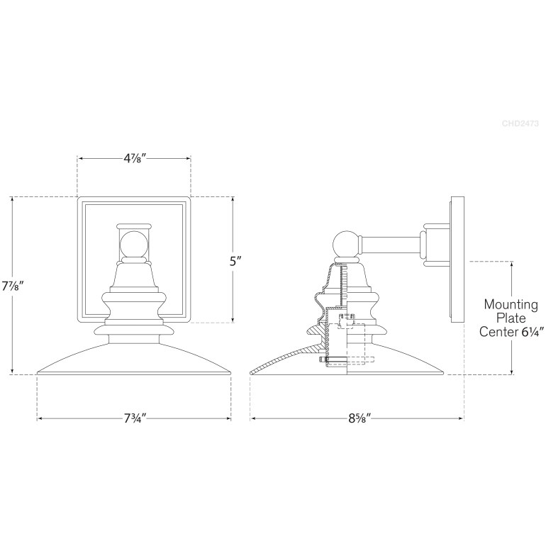Covington Shield Wall Dimensions