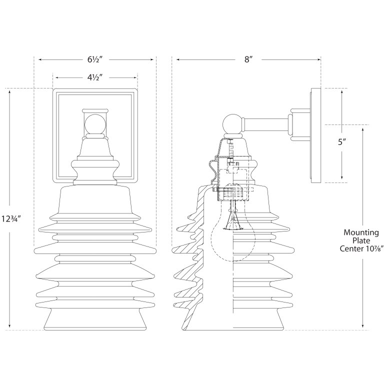 Covington Wall Dimensions