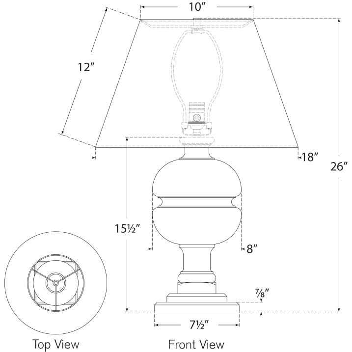 Desmond Table Dimensions