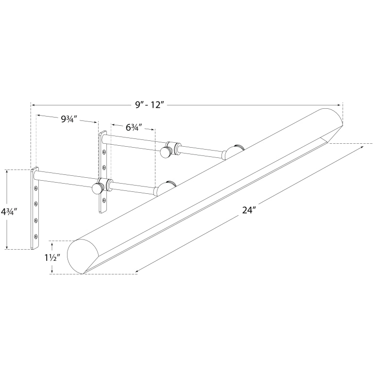 Frame Makers Large Picture Light Wall Dimensions