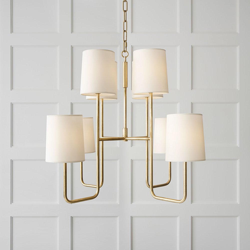 Go Lightly Medium Chandelier Suspension - Visual Comfort Signature