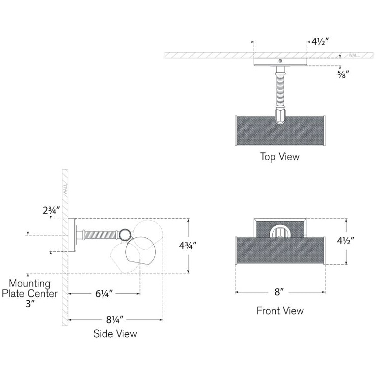Halwell Short Wall Dimensions