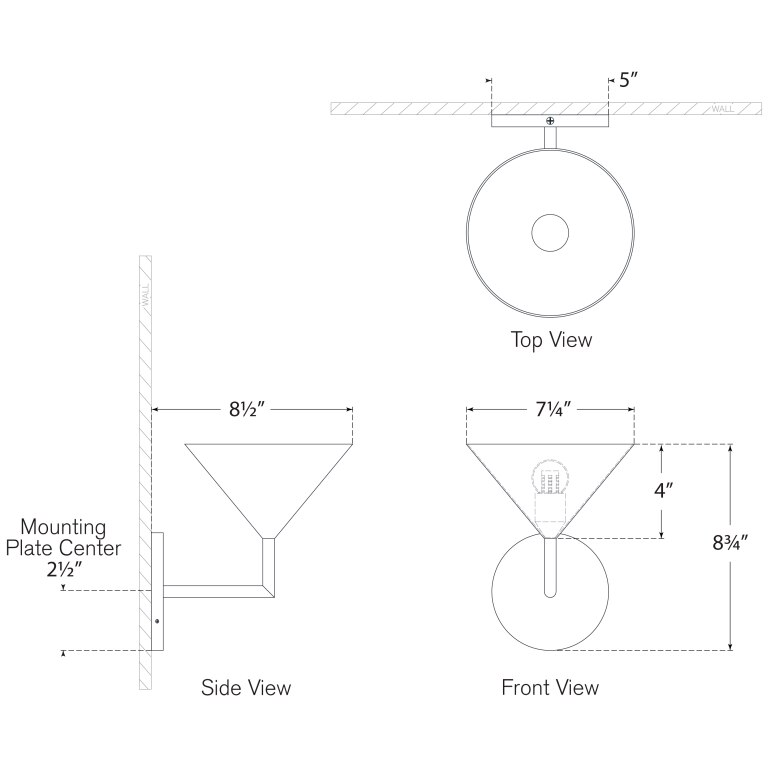 Orsay Small Single Wall Dimensions