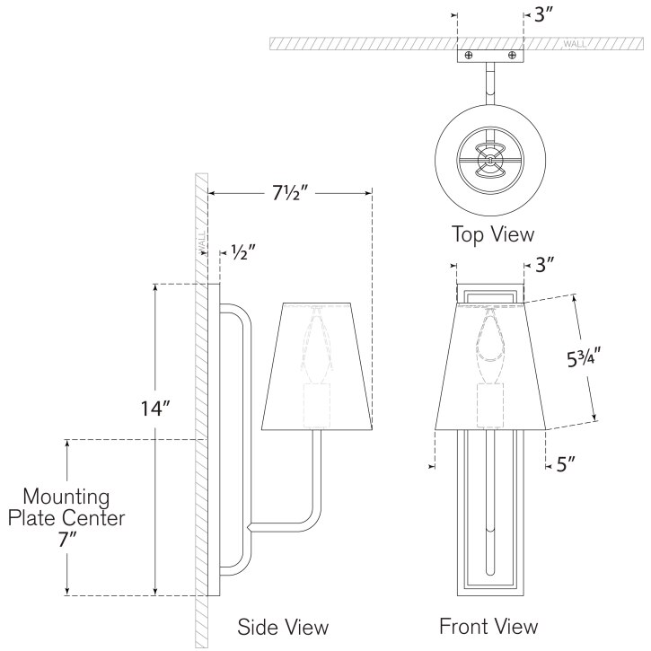 Rui Wall Dimensions