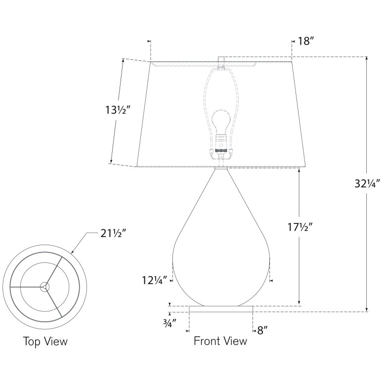 Vosges Large Table Dimensions
