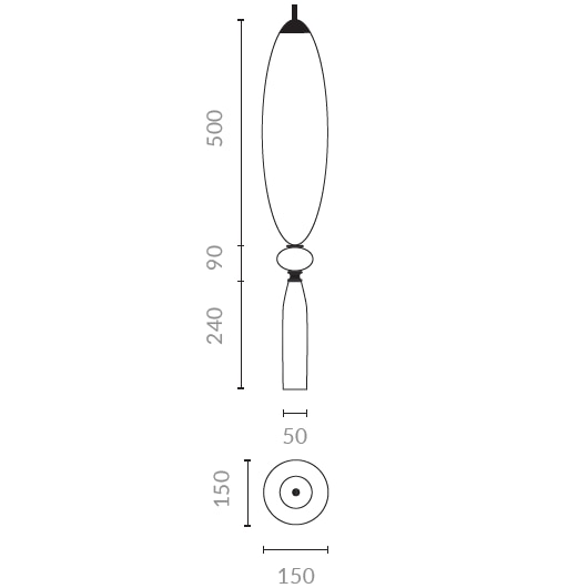 Calliope N3 Suspension Dimensions