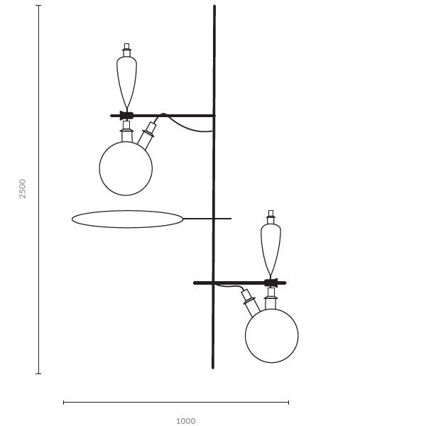 Lab Edition Suspension Dimensions