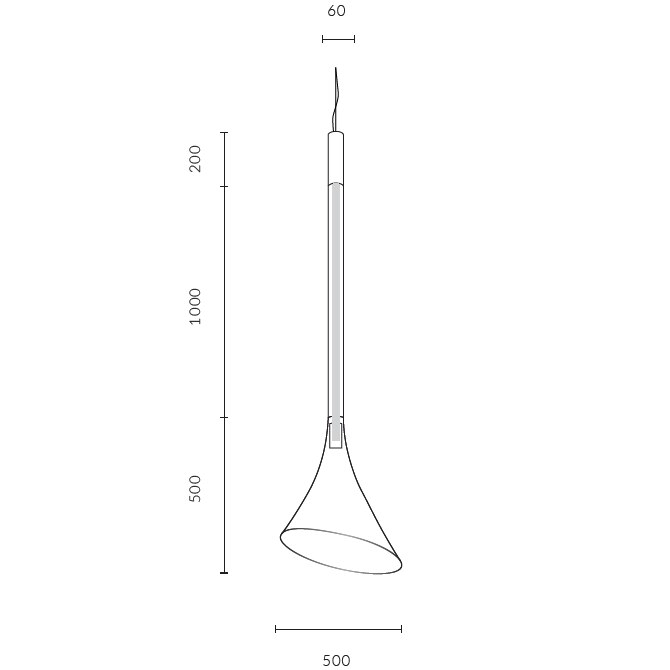 Luma Suspension Dimensions