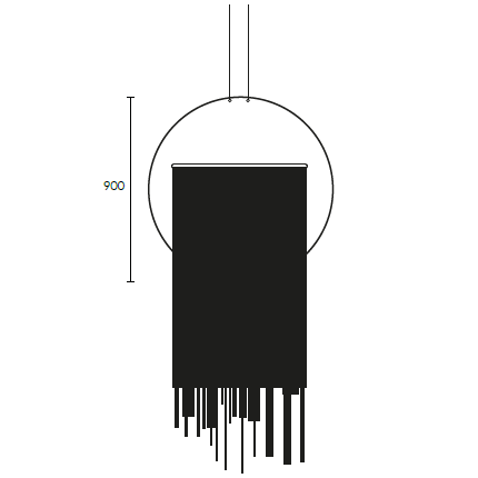 Luna Rossa Large Suspension Dimensions