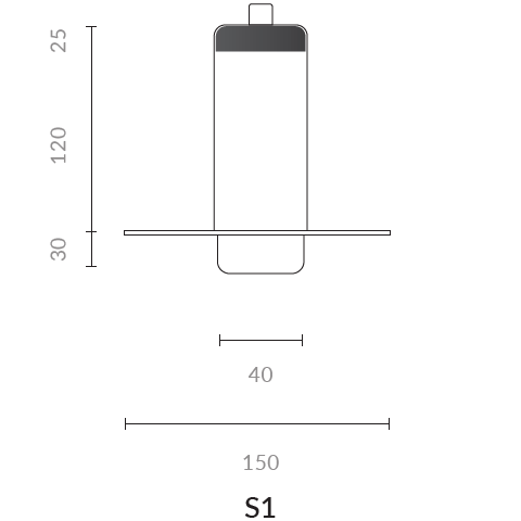 Sleeve Suspension Dimensions