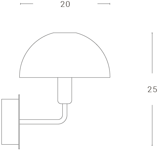 Amedeo Wall Dimensions