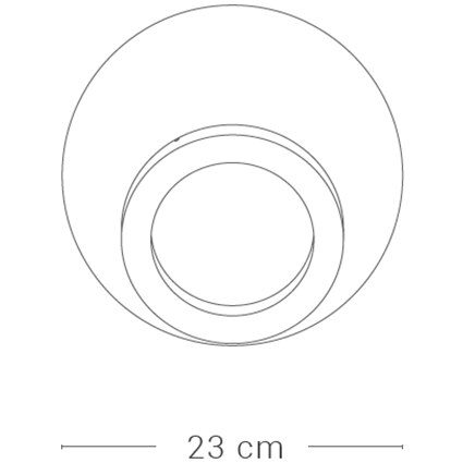 Meta Round Wall Dimensions