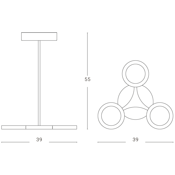 Meta Triple Suspension Dimensions