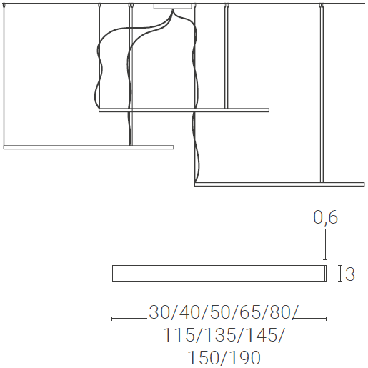 Rings Suspension Dimensions